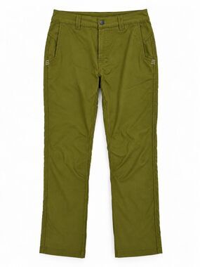 Stio OPR Women’s Hiking Pants Size 10 Straight Leg Green Chartreuse Pockets